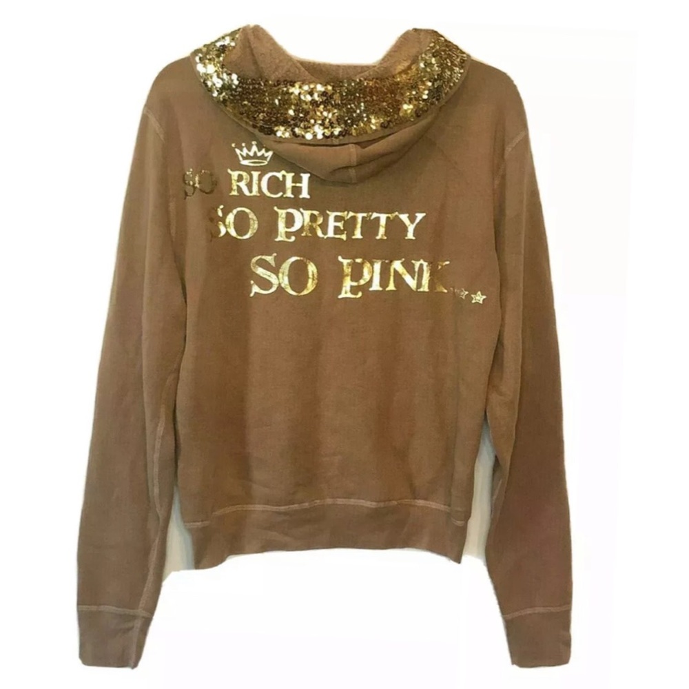 Victoria Secret So Rich So Pretty So Pink Jacket USA 2007  NWT New Vintage Y2K